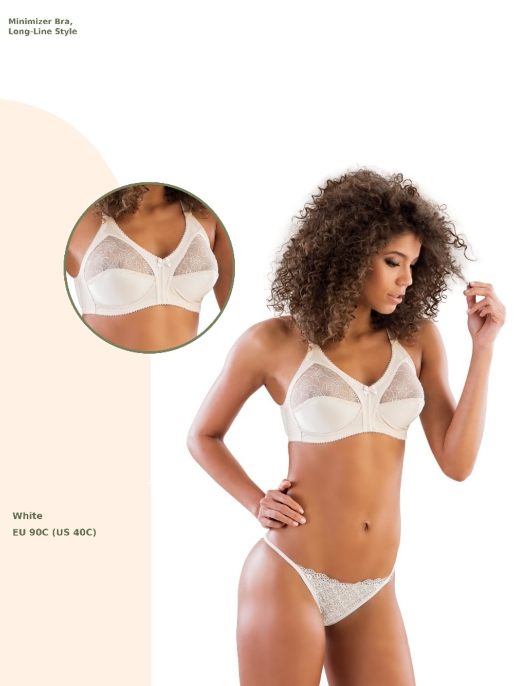 Minimizer Bra, Long-Line / Soutien-gorge minimiseur, coupe longue - EU
